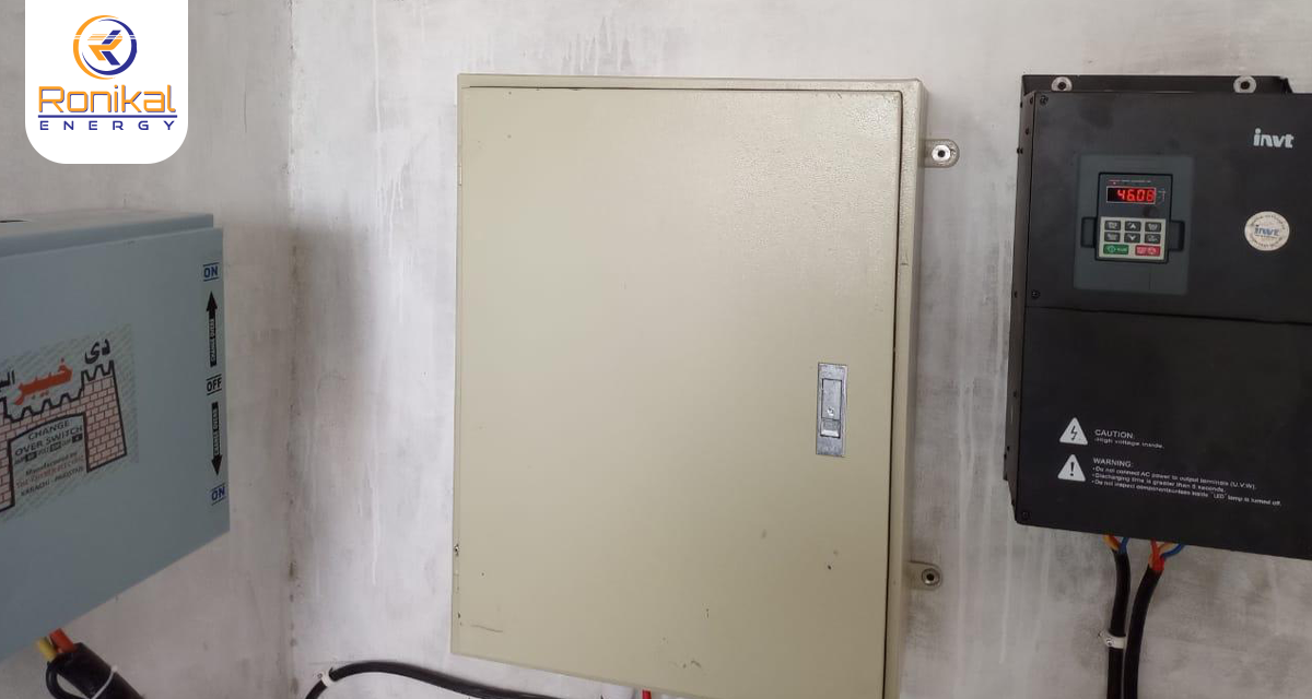 22 KW  Water Pump System (VFD Solution) 3